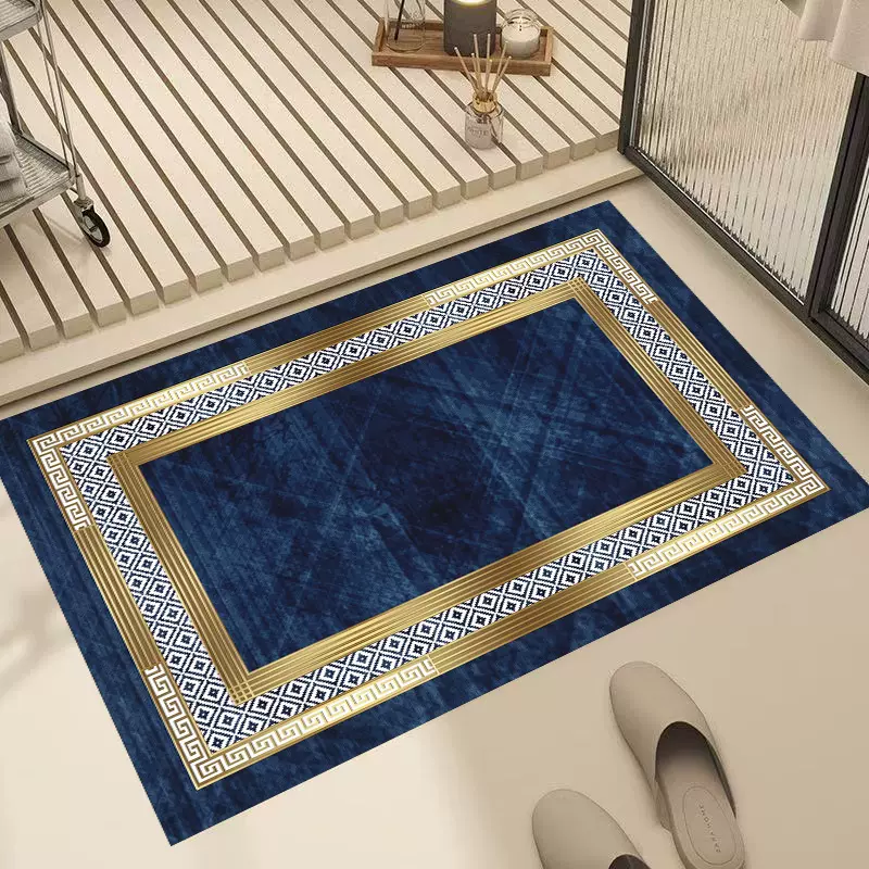 轻奢地毯客厅极简入户门垫浴室垫全铺耐脏茶几毯易打理地垫批发