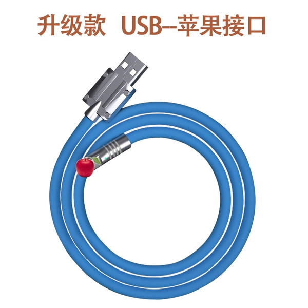 Upgraded model passenger line Apple interface (leather ring)