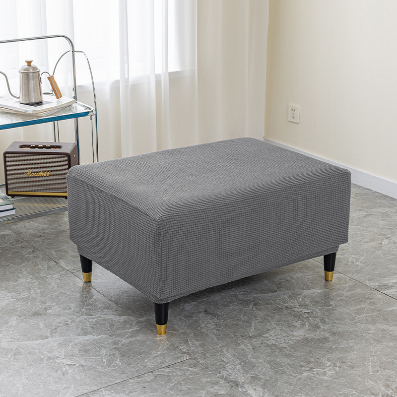 Cubierta de pedal de piña escocesa-Gris claro