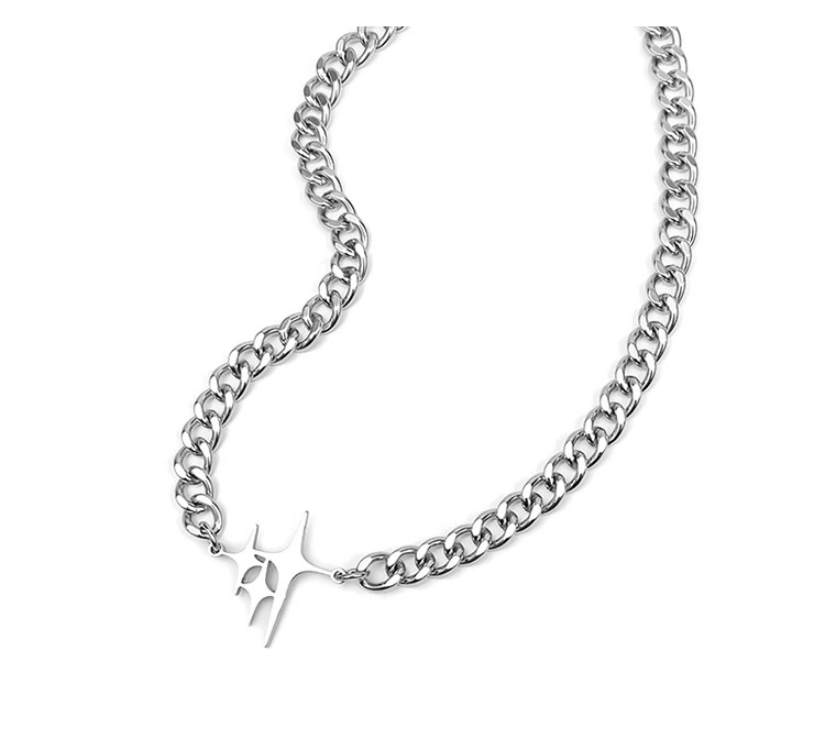 All Seasons Season IG Style Star Alloy Titanium Steel Plating Unisex Necklace Men Chain Necklaces