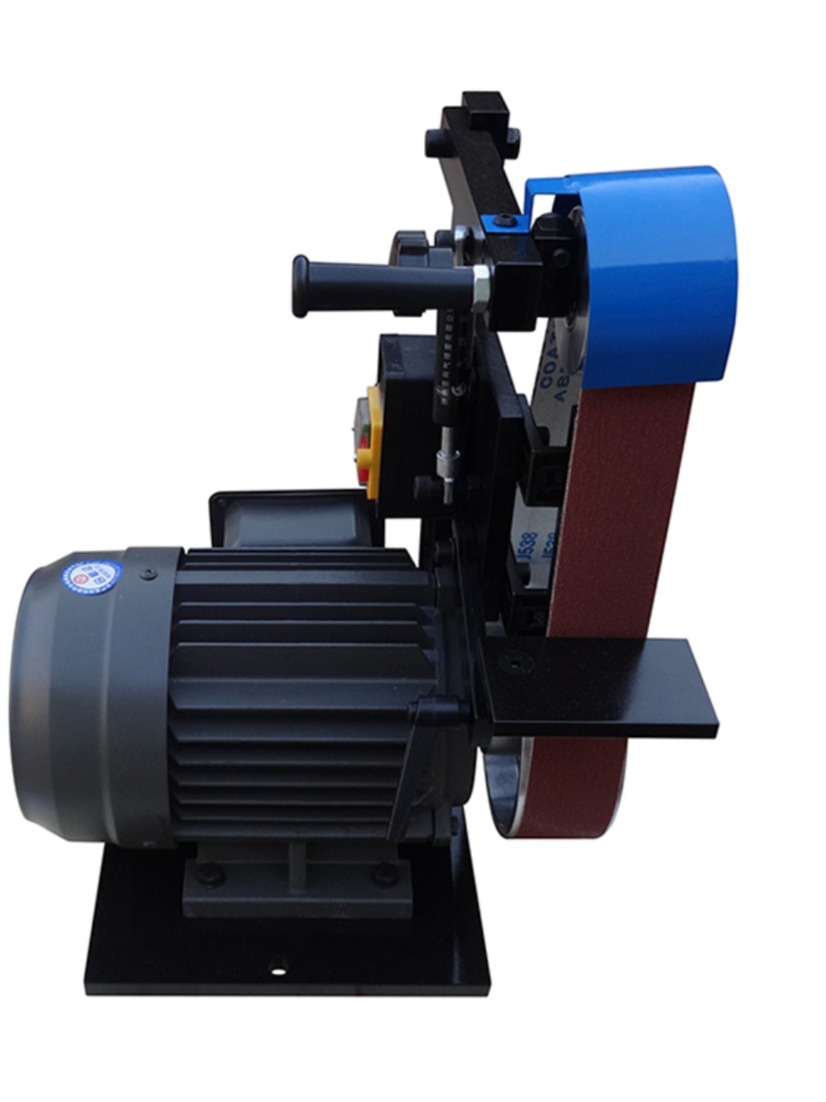 915金属砂带机小型工业级抛光机砂光机台式铝件打磨毛刺电机家用