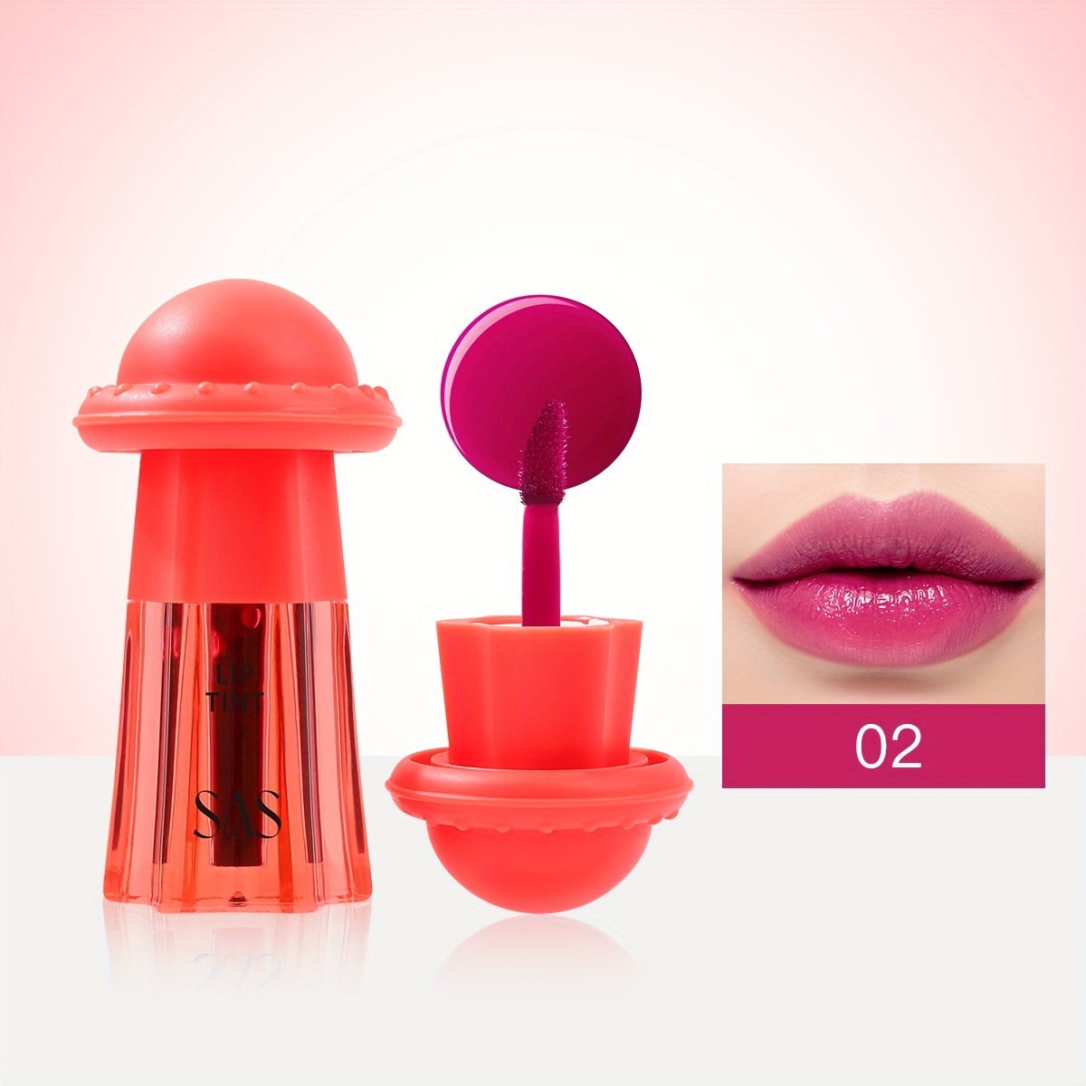 USHAS Europa y los Estados Unidos transfronterizos spot perla lápiz labial miel labial impermeable no taza no esmalte labial SAC070