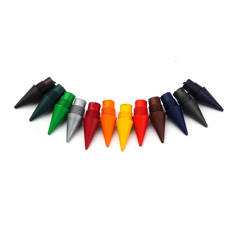 12 color eterno lápiz borrable color plomo positivo postura lápiz pluma de color de los niños no hay necesidad de cortar estudiante lápiz de pintura