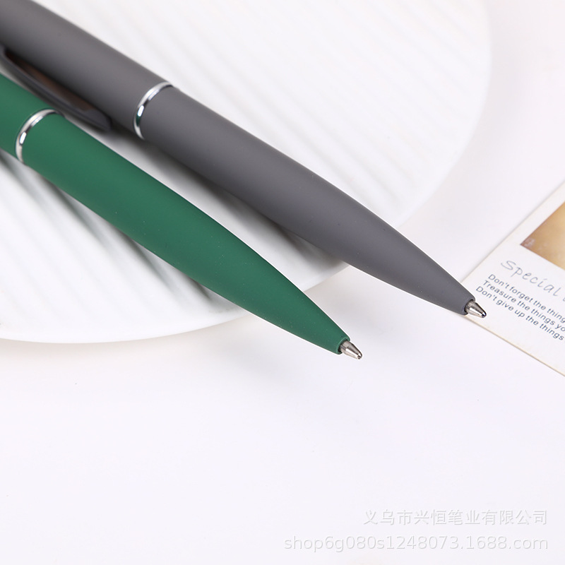 手机平板触屏电容中油笔喷胶触控金属圆珠笔商务广告礼品笔logo|undefined