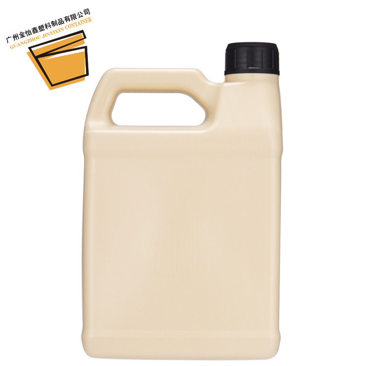 PVC塑料桶洗衣液罐灰色香精桶汽车护理玻璃水手提壶2L洗洁精瓶