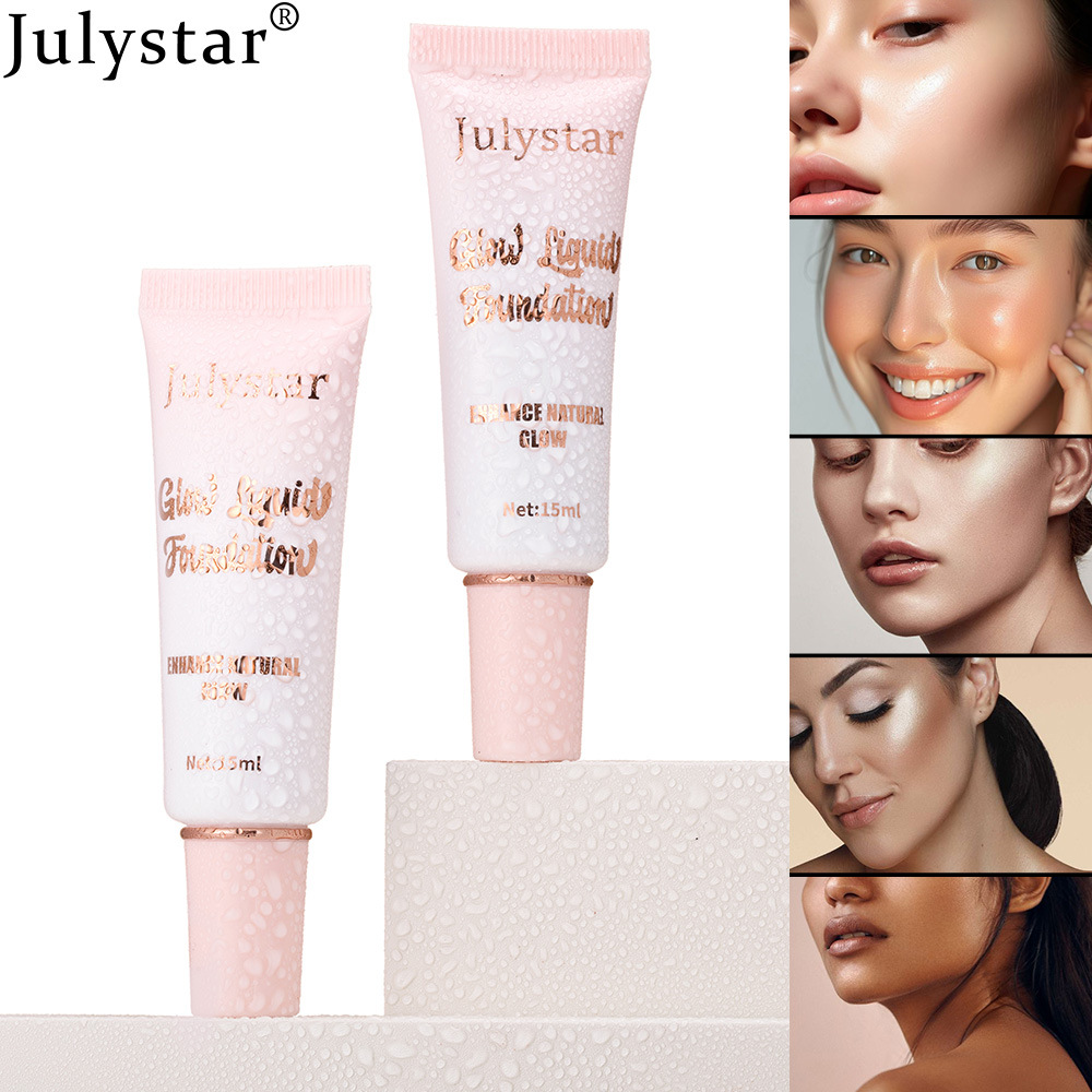Julystar Facial Concealer Bestseller High-Gloss Pearlescent Foundation, Natural and Long-lasting brightening and moisturizing Foundation wholesale undefined