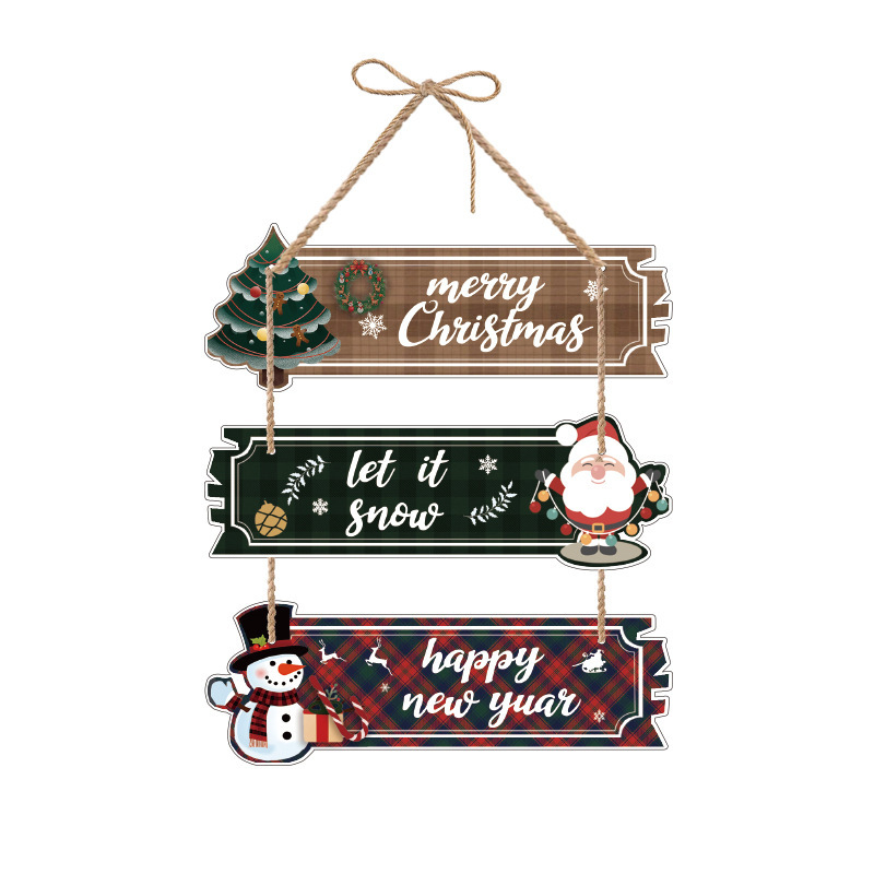 跨境新品圣诞节Merry Christmas‌字母拉旗拉花装饰ins风纸质横幅|undefined