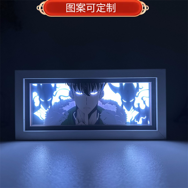 Paper Carving Lamp I Upgraded It Myself Cheng Xiaoyu Anime Merchandise Decoration Gift Led Atmosphere Light Box Night Light with Remote Control