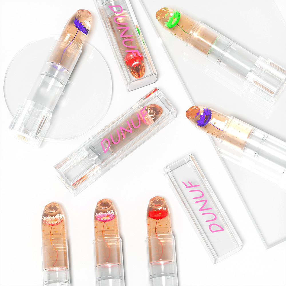 Check out DUNUF Dried Flower gold foil jelly color-changing Lipstick! Link Disclaimer - For Foreign trade only undefined