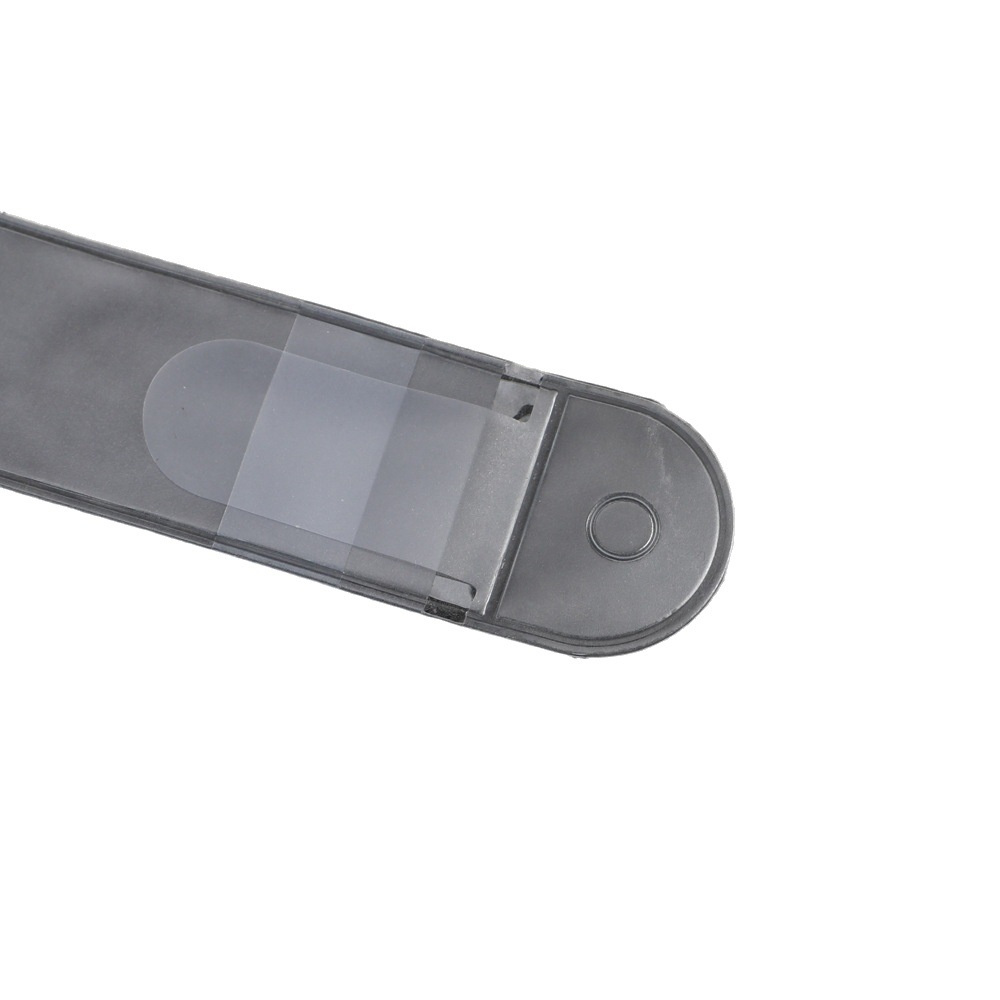 PVC esmerilado bolsa de película de inserción cepillo cosmético bolsa de almacenamiento de envases de plástico cepillo de labios cosméticos pinzas bolsa de polvo de PVC