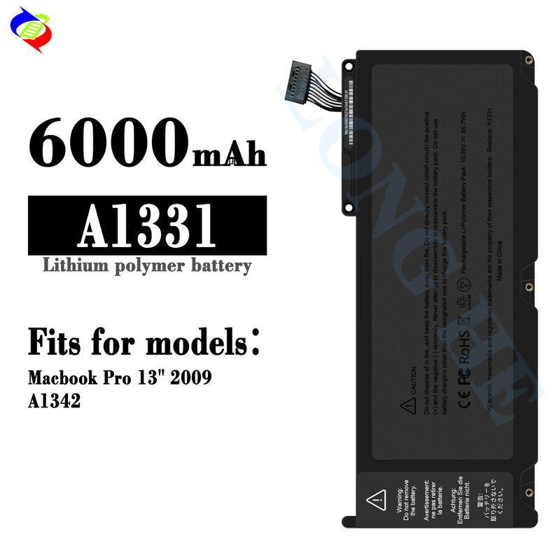 Suitable for Apple MacBook Pro 13inch Notebook Battery A1331/A1342 (2009) Factory Wholesale Suitable for Apple MacBook Pro 13inch Notebook Battery A1331/A1342 (2009) Factory Wholesale