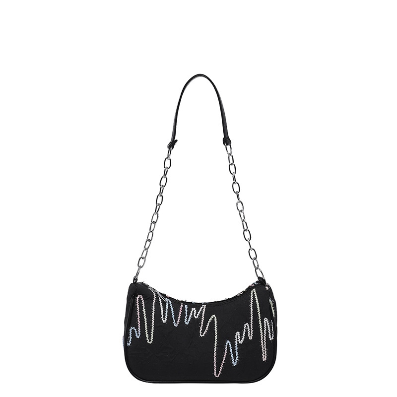 Bolso de mujer en caliente 2026 nueva moda bolso de brazo bolso de cadena de mujer bolso de hombro universal bolso de cadena de bordado de lujo ligero
