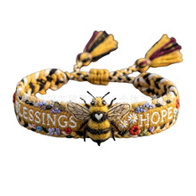 �羳���Q���Ի���Ʒ��yʽHoney Bee Woven Bracelet�۷侎�����