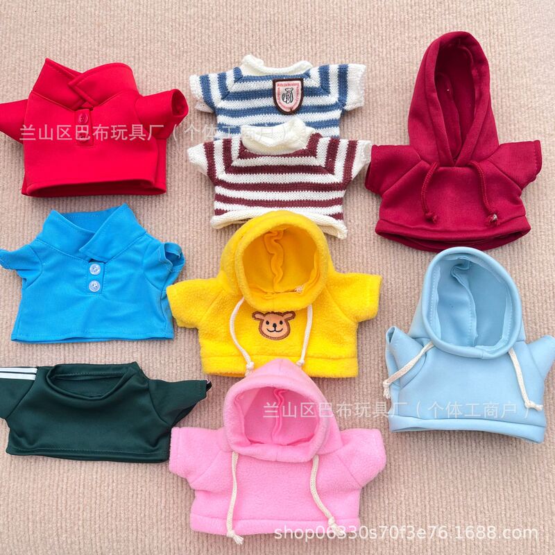 30cm Teddy Bear 8-Inch Plush Toy Polo Shirt Sweater Sweatshirt T-Shirt with Printed Logo Small Bear Plush Toy Clothes 30cm Teddy Bear 8-Inch Plush Toy Polo Shirt Sweater Sweatshirt T-Shirt with Printed Logo Small Bear Plush Toy Clothes