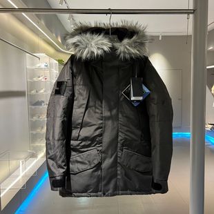 Putian High Version Peak Polar down Jacket Japanese Version Mid-Length Men's and Women's Outdoor Sports Hooded Parka Jacket