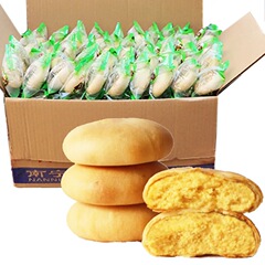 緑豆ケーキ独立小包装伝統的な菓子小豆パイ栗クリスピーパン空腹スナックメーカー卸売