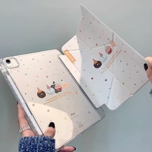 适用小米平板6spro12.4保护套3+Y型带笔槽卡通红米redmipad12.1壳