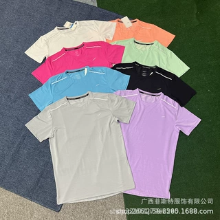 夏季体育生训练速干短袖田径宽松跑步运动服短袖休闲男女T恤批发