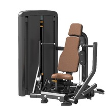 商用坐式胸肌推举训练器健身房运动插片系列力量训练器多功能