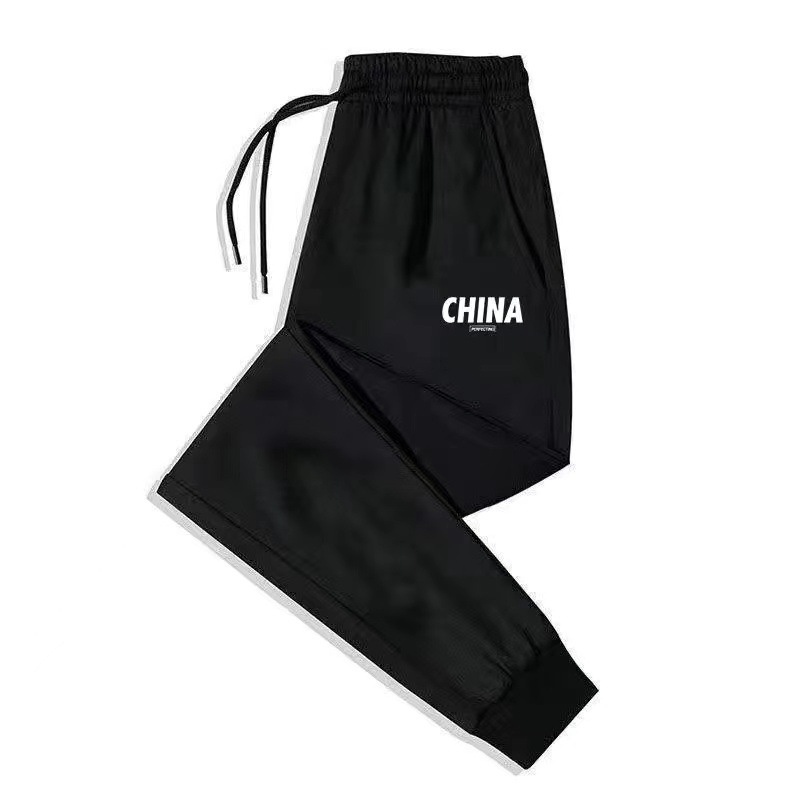 Otoño e invierno pantalones forrados de lana pantalones casuales de los hombres Pantalones deportivos de moda de los hombres pantalones cortos harén tobillo-atado pantalones de estudiante de los hombres