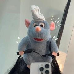 Xiaohongshu Style Ugly Doll Hair Clip Flocked Cartoon Figure Dopamine Headband Cook Off Remy Headband