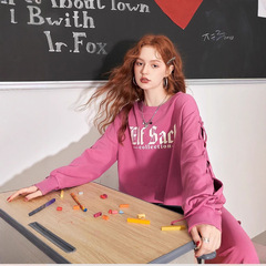 妖精的口袋蓝色格子宽松衬衫外套女2025年秋季新款大口袋设计上衣