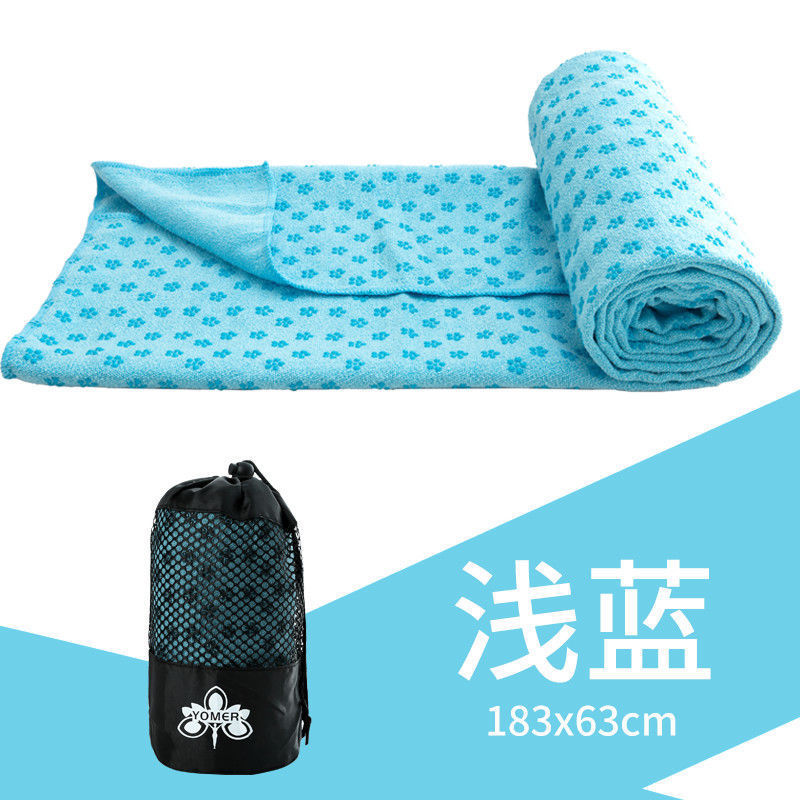 Yoga toalla absorción de sudor lavable alfombra de yoga tela de barrera de tela sucia manta portátil toalla de yoga fábrica de deporte comercio al por mayor