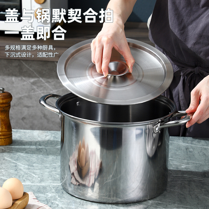 Cubierta de la olla de acero inoxidable ronda multi-especificación Multi-propósito aplicable todo-cubierta de acero Super hogar cocina cubierta especial