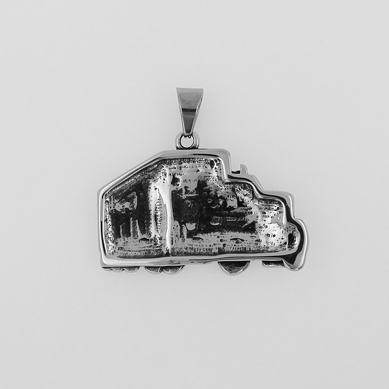 32mm Jewelry Making Size DIY Jewelry Accessories Classification 1 Piece 32mm 304 Stainless Steel Car Pendant