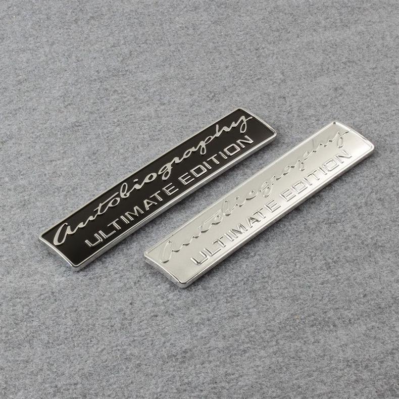 Suitable for Land Rover Range Rover modification, Queen's signature emblem, Genesis Edition limited edition car logo, commemorative rear emblem car sticker
