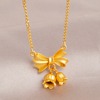 Advanced sophisticated fashionable small bell for princess, jewelry, high-quality style, orchid, new collection, light luxury style