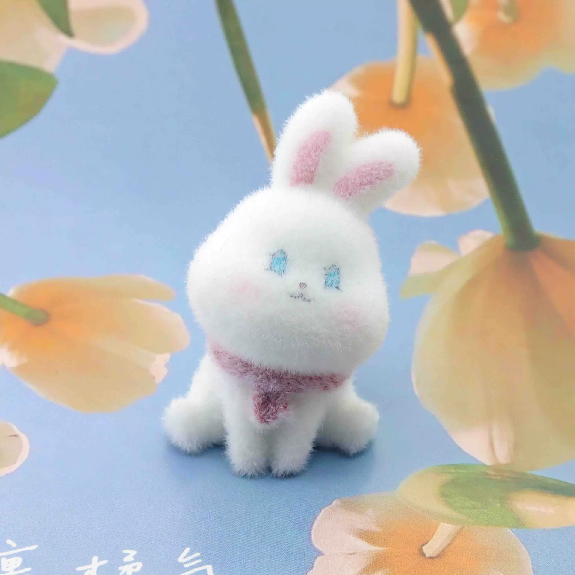 Cartoon animal model, cute table rabbit, decorations, micro landscape, home decor