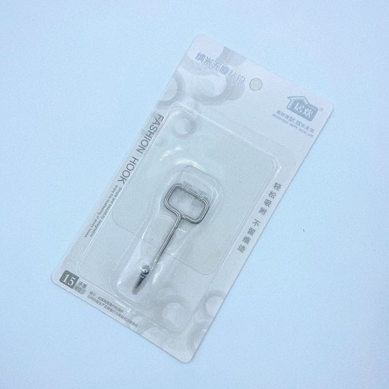 8.5cm gancho único color transparente