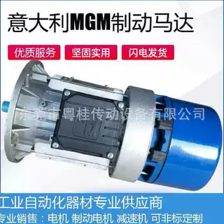 MGM刹车电机 意大利进口刹车电机 BA80B4/B5 立式刹车电机