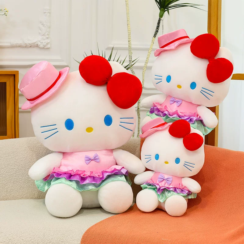 Hello Kitty, hello kitty, плюшевая игрушка, подушка, милая кукла, новая коллекция, кот, подарок на день рождения