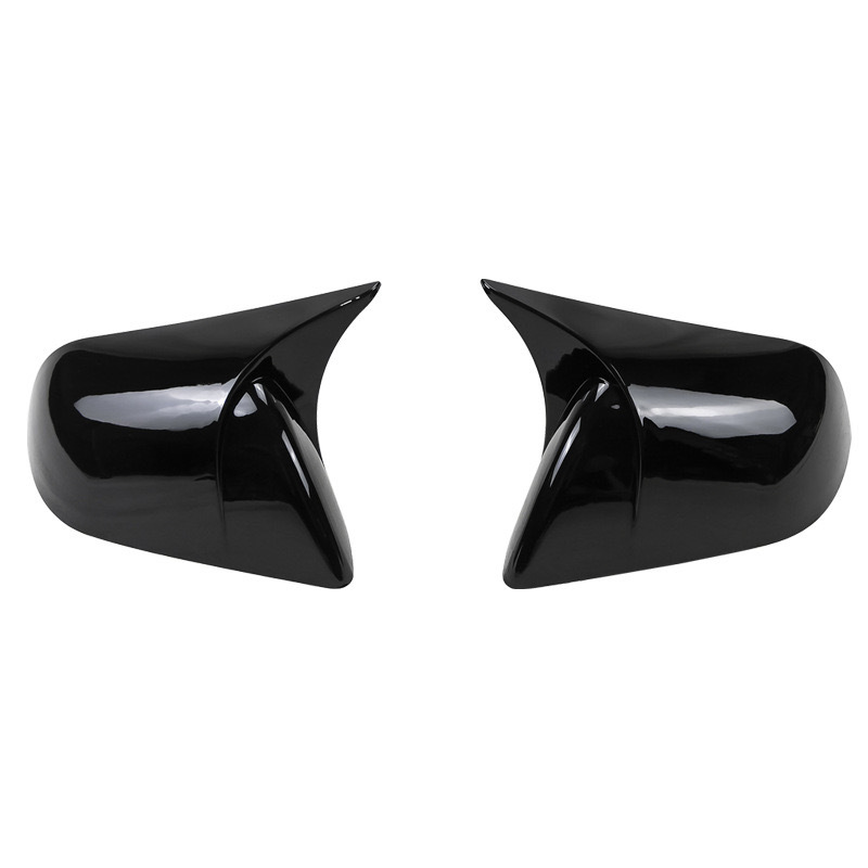 Suitable for refurbished new Tesla model3 horn mirror cover car modification bright black/carbon braze dimension