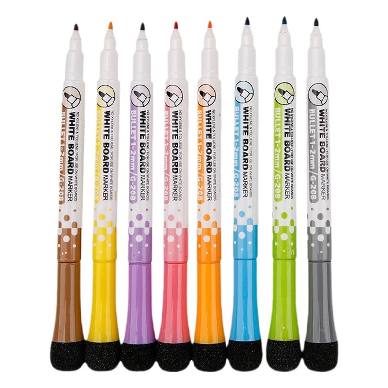 Xia Xing GxinG208 pluma de pizarra magnética para niños con adsorción magnética pluma de color magnética borrable suministro directo de fábrica