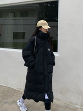 棉衣棉服女2022年新款冬季加厚小個子設計感小眾長款棉襖外套