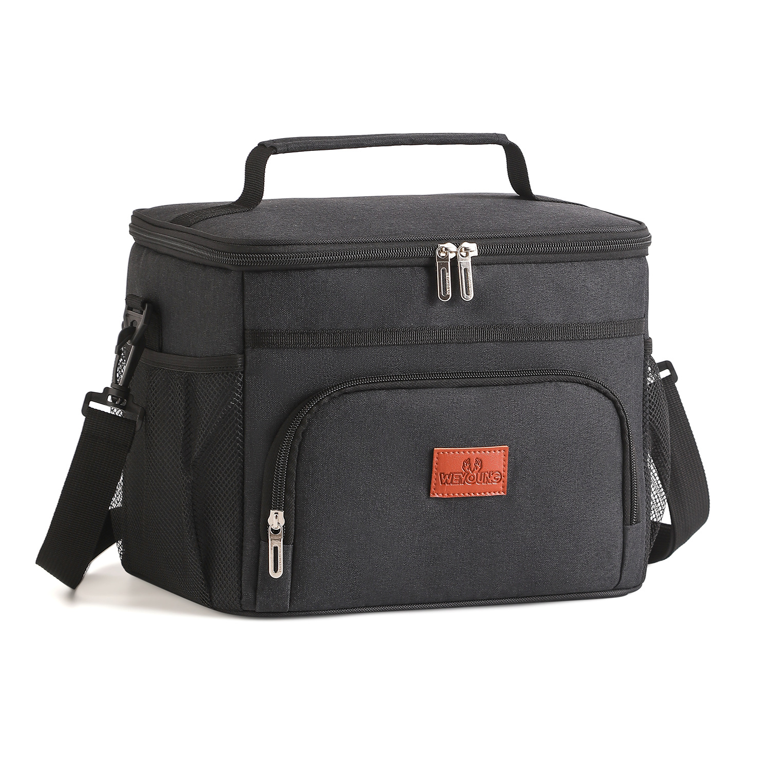Ventas transfronterizas calientes de Oxford bolsa de aislamiento térmico de gran capacidad refrigerador de almacenamiento fresco de camping invernadero de viaje con bolsa de almuerzo image 8