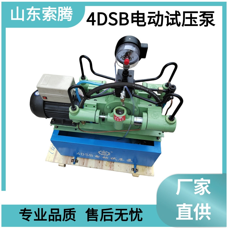 可调压保压的测压泵 锅炉阀门试压机 自控4DSB系列电动压力机