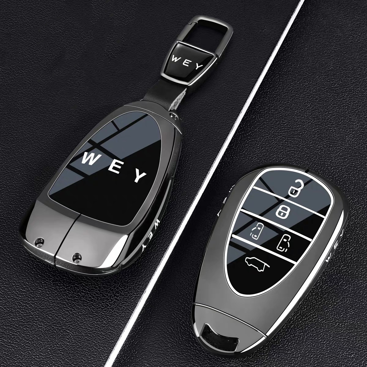 Suitable for Wey Brand Blue Mountain Latte Dht Key Cover Wei Pai Mocha Hi4 Alpine 7/8/9 Car Buckle Shell for Men