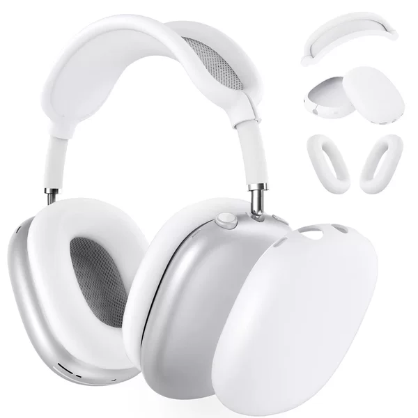 White three -piece set (shell+ear hat+head beam)