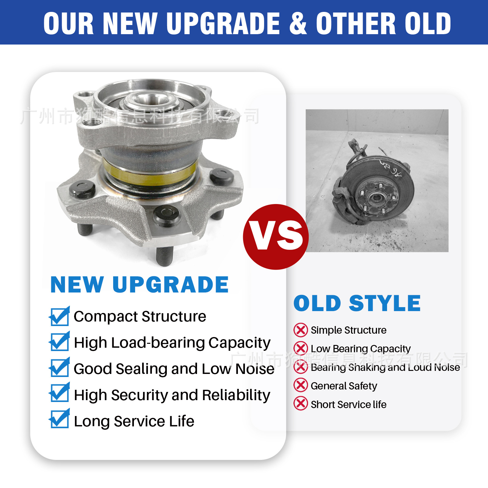 Manufacturer Wholesale Suitable for Nissan Altima 2002-2006 Car Wheel Hub Bearing 512201