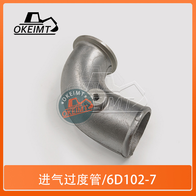 4063371 diesel engine intake delivery pipe transition pipe is suitable for Komatsu PC200-7 6d102-7