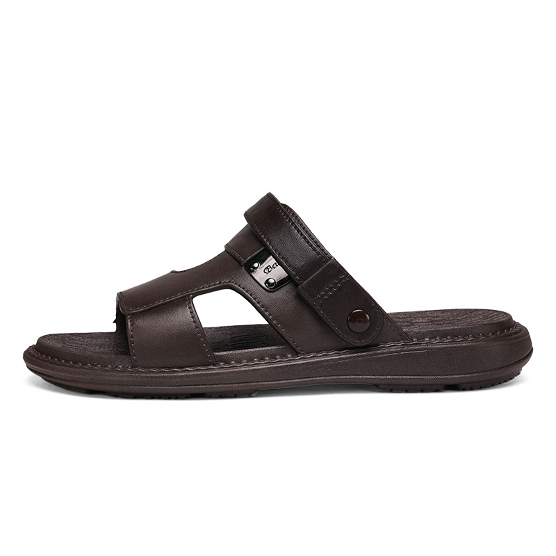 Zapatillas de playa al aire libre vietnamitas para hombres con zapatillas de suela suave de verano antideslizantes para conducir.