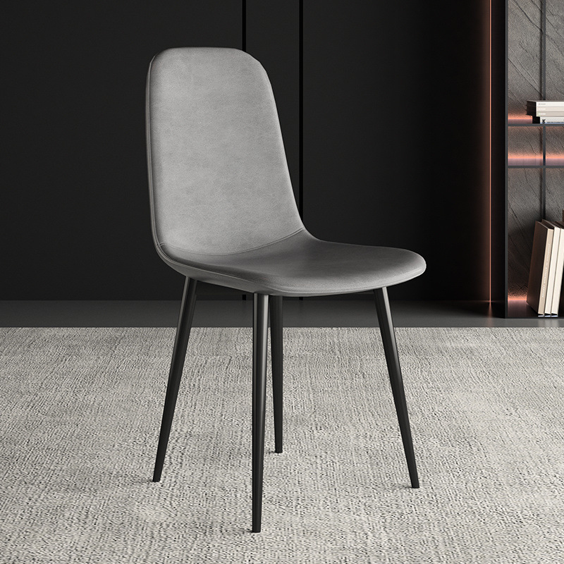 Silla de comedor doméstica anti-gato agarra ligera de lujo simple negociación silla de oficina silla de respaldo silla de comedor fábrica de taburetes al por mayor