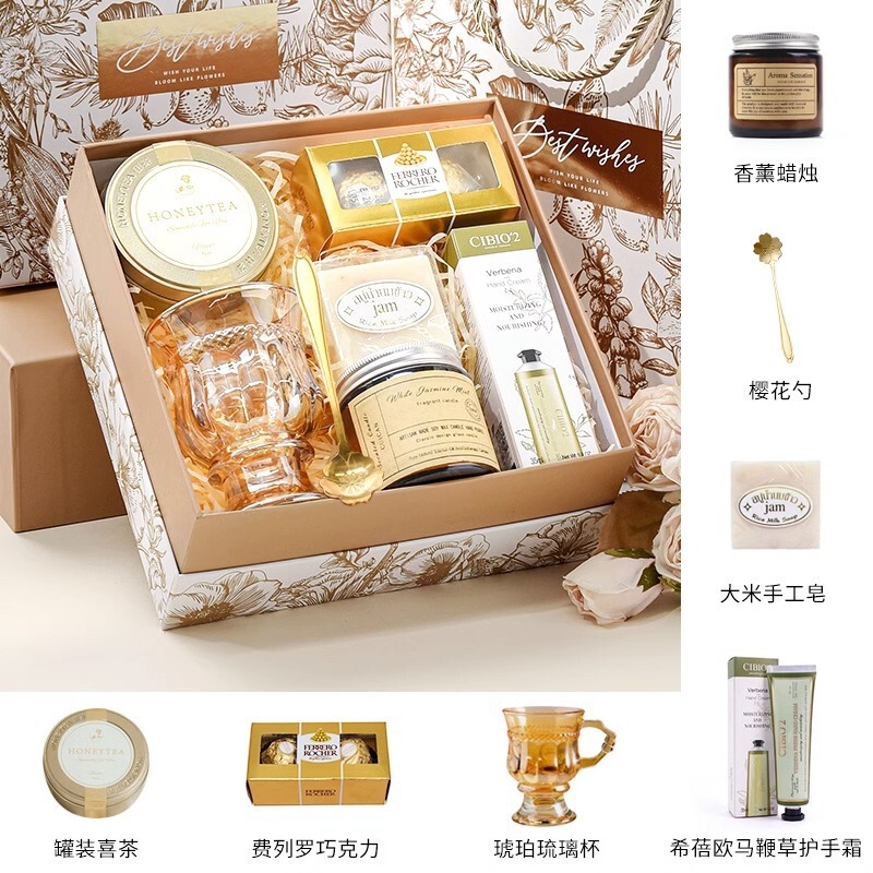婚庆高级伴手礼伴娘女结婚实用伴郎闺蜜婚礼伴手礼套装成品小礼品|undefined
