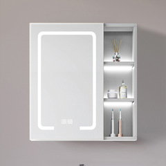 北欧宇宙アルミ浴室鏡キャビネット鏡トイレ収納収納物壁掛けトイレ鏡箱壁掛け式