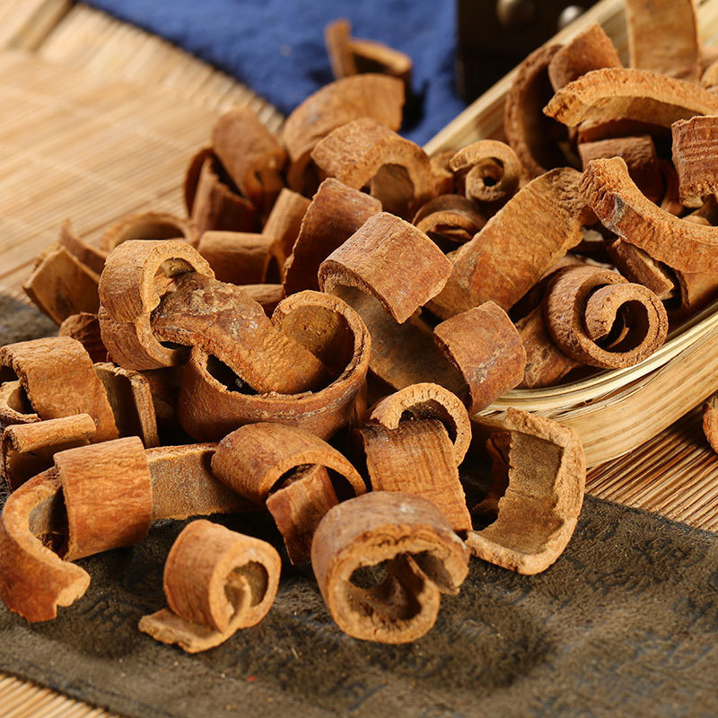 Dried Cinnamon Bark Strips Rou Gui 500g Peeled Cassia for Braising Stews and Soups quality and texture