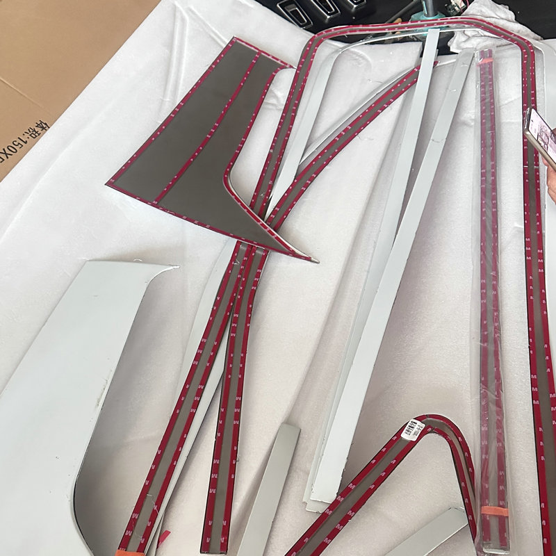 Suitable for Ford Jiangling New Transit Full Window Trim Strips, Special Decorative Strips for Car Modification, Car Interior Decorative Strips